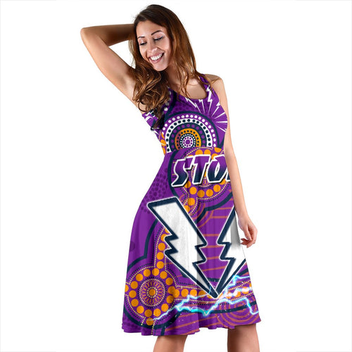 Storm Women Dress Melbourne Indigenous Thunder - Vibe Hoodie