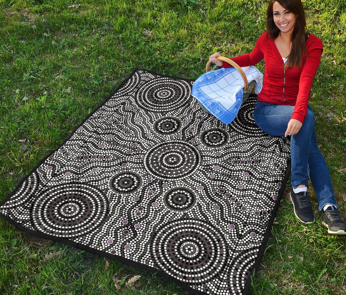 premium-quilts-aboriginal-dot-painting-quilts-ver04