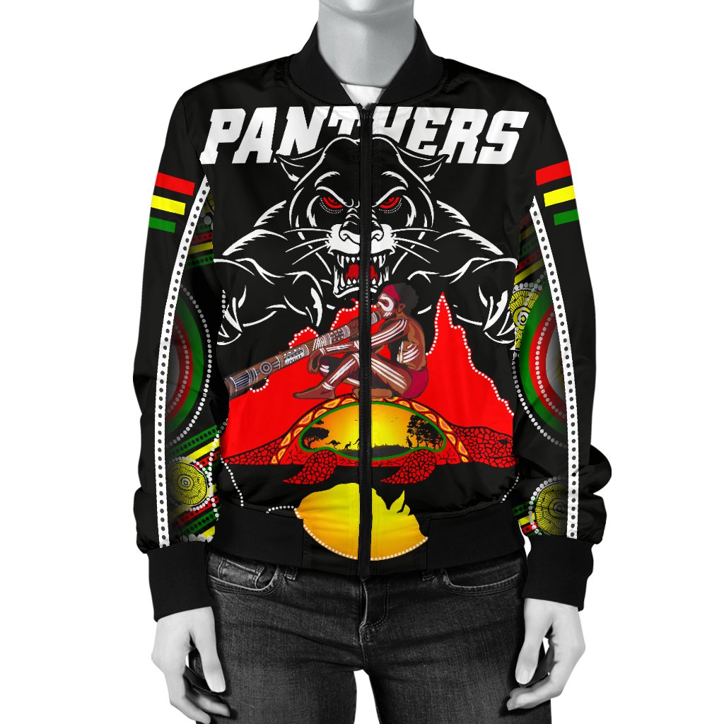 panthers-bomber-jacket-for-women-special-map