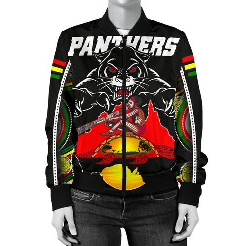 panthers-bomber-jacket-for-women-special-map