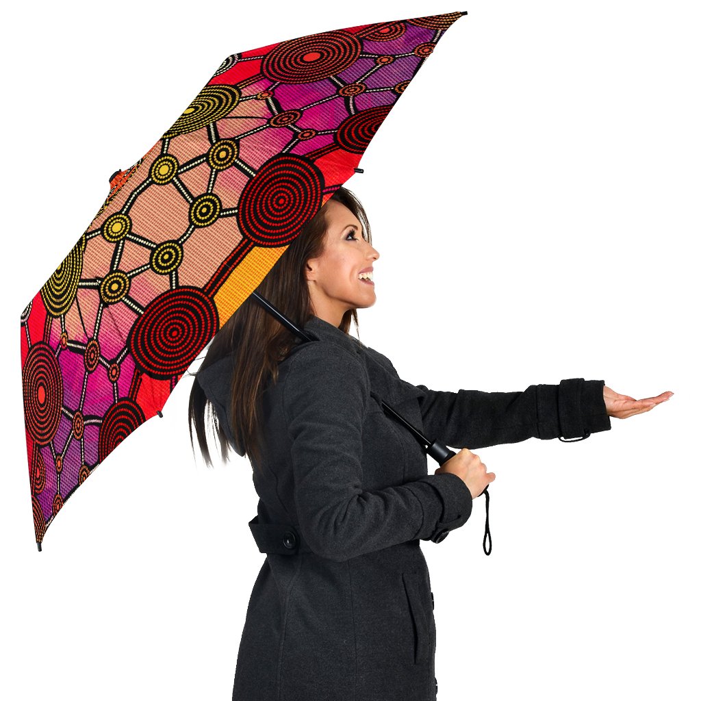 umbrella-aboriginal-patterns-umbrella-circle-patterns
