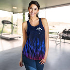 Racerback Tank - Kangaroo Top Tank Symbol Dark Flame - Women - Vibe Hoodie
