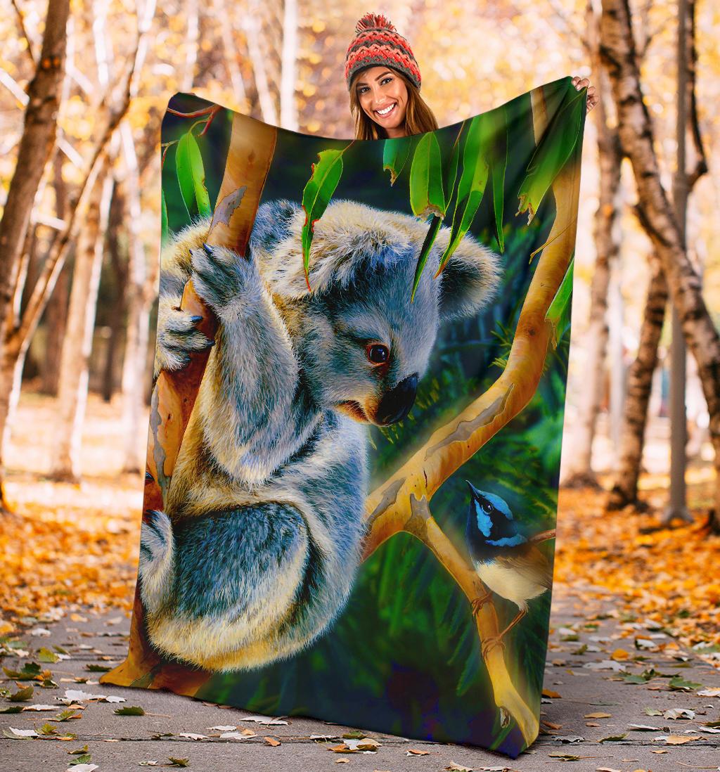 premium-blanket-3d-koala-blanket-koala-aussie-greeting