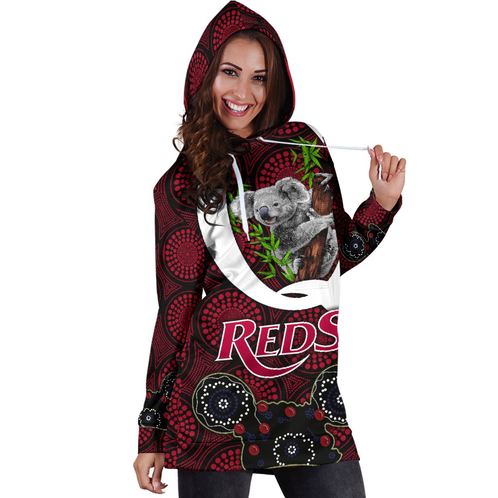 queensland-women-hoodie-dress-reds-rugby-koala