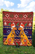 christmas-premium-quilt-mother-kangaroo-in-christmas