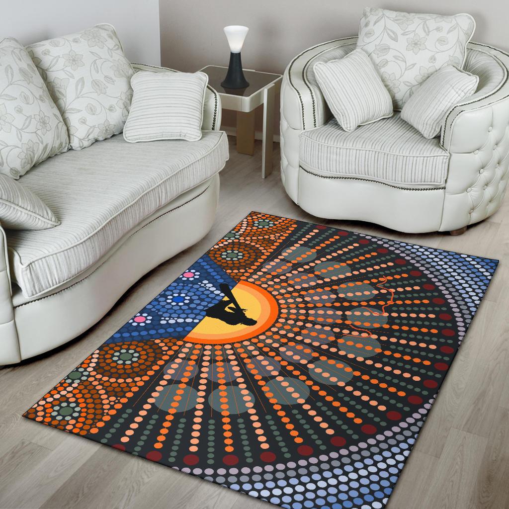 area-rug-didgeridoo-australia-rug-aboriginal-dot-painting