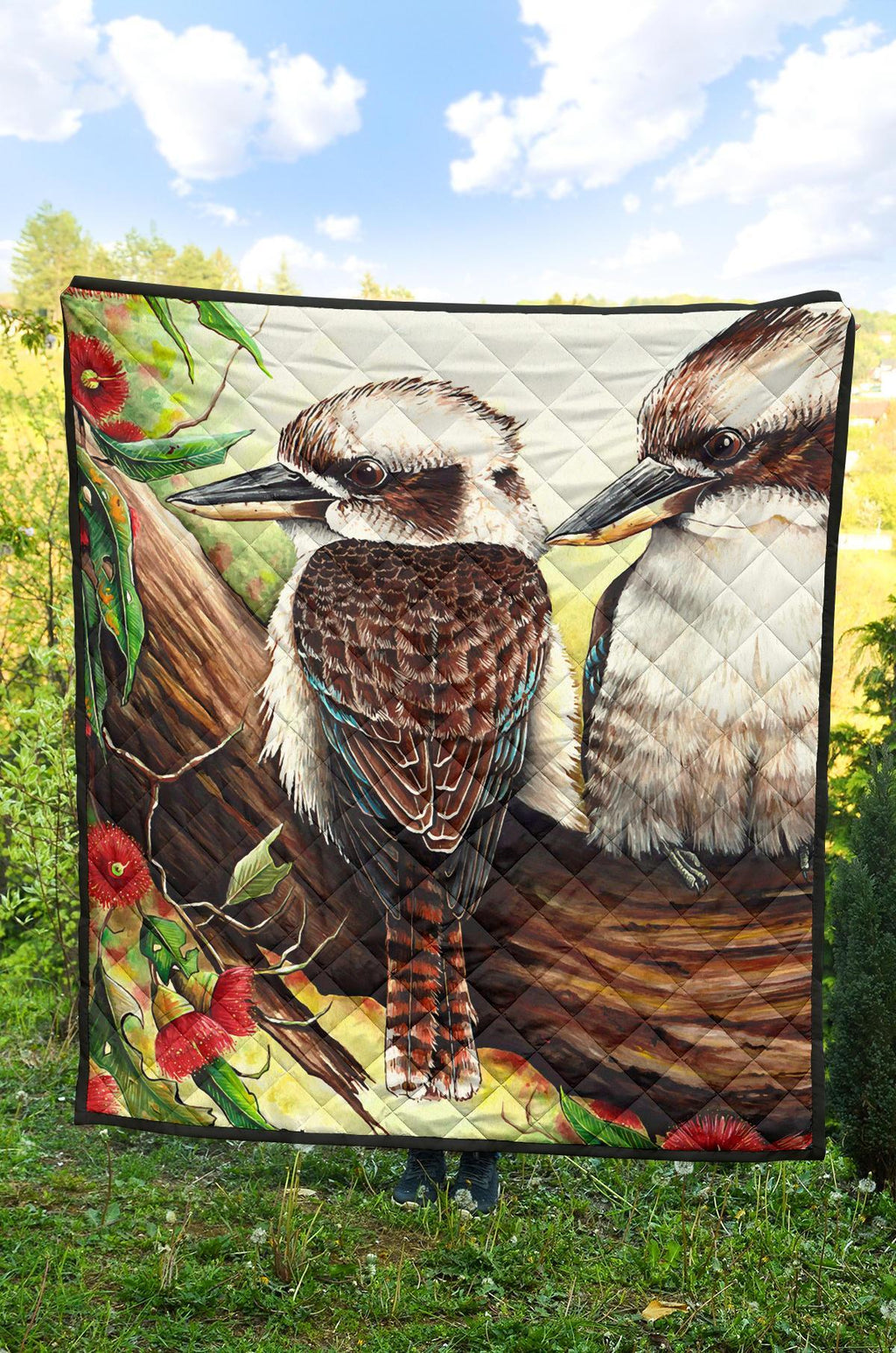 premium-quilt-kookaburra-with-waratah