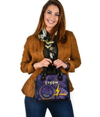 Storm Shoulder Handbag Simple Indigenous - Purple - Vibe Hoodie