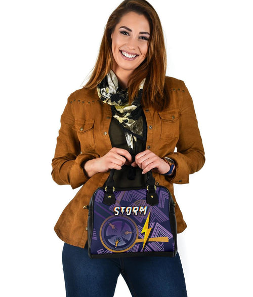 Storm Shoulder Handbag Simple Indigenous - Purple - Vibe Hoodie