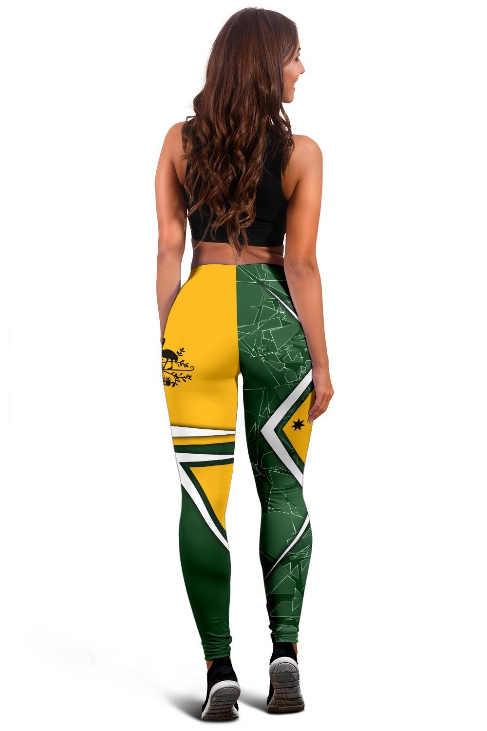 leggings-aussie-flag-green