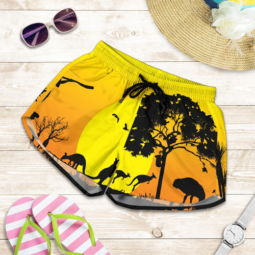Shorts Women - Sunset Australia View - Vibe Hoodie