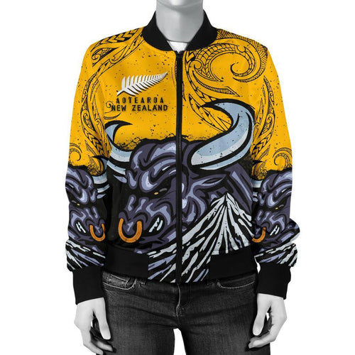 new-zealand-maori-women-bomber-jacket-taranaki-bull