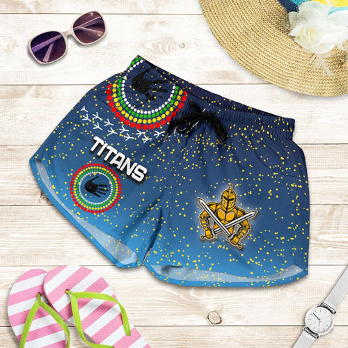 Naidoc Titans Women Shorts Gold Coast Aboriginal - Vibe Hoodie