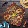 aboriginal-mens-shorts-indigenous-lizard-dot-painting-art