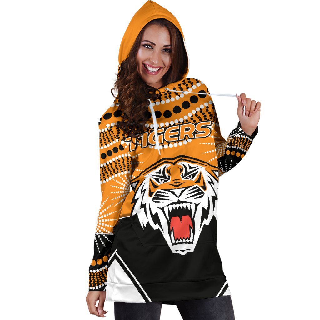 tigers-womens-hoodie-dress-wests-indigenous-newest