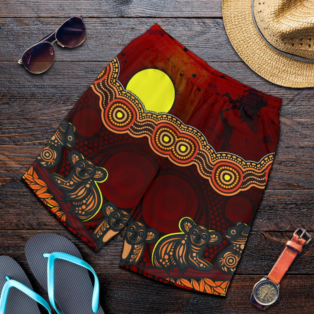 aboriginal-mens-shorts-australian-indigenous-koala