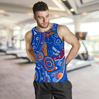 aboriginal-mens-tank-top-indigenous-footprint-patterns-blue-color