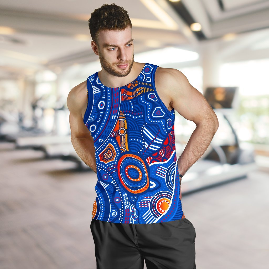aboriginal-mens-tank-top-indigenous-footprint-patterns-blue-color