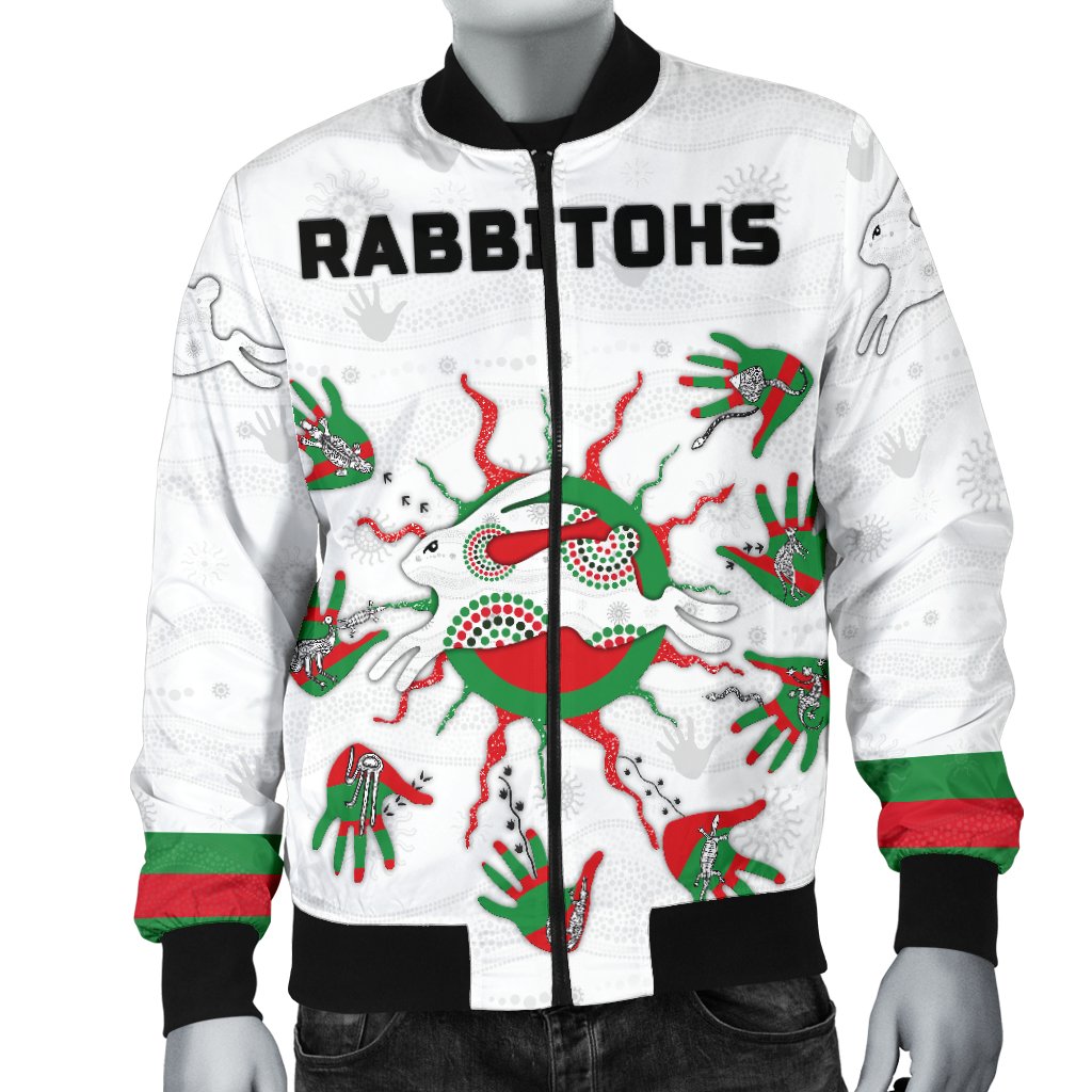 rabbitohs-indigenous-bomber-jacket-for-men-animals-aboriginal