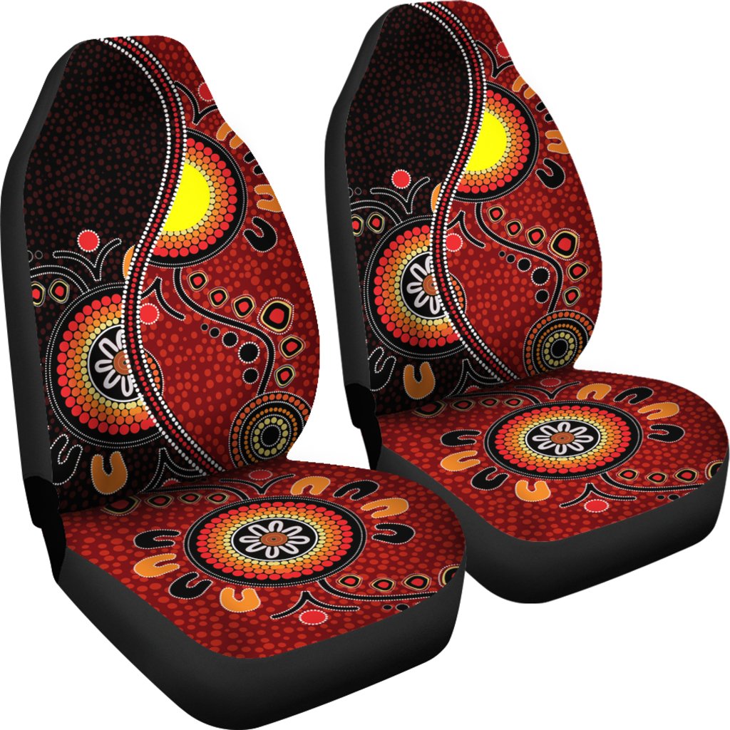 aboriginal-car-seat-covers-australia-flag-dot-painting-art