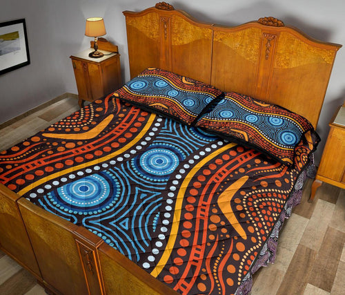 aboriginal-quilt-bed-set-boomerang-circle-dot-painting-art-ver01