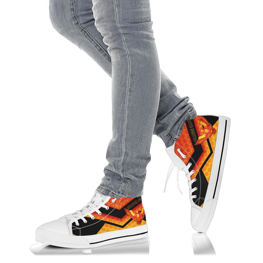 orange-army-high-top-shoe-cricket-sporty-style-1