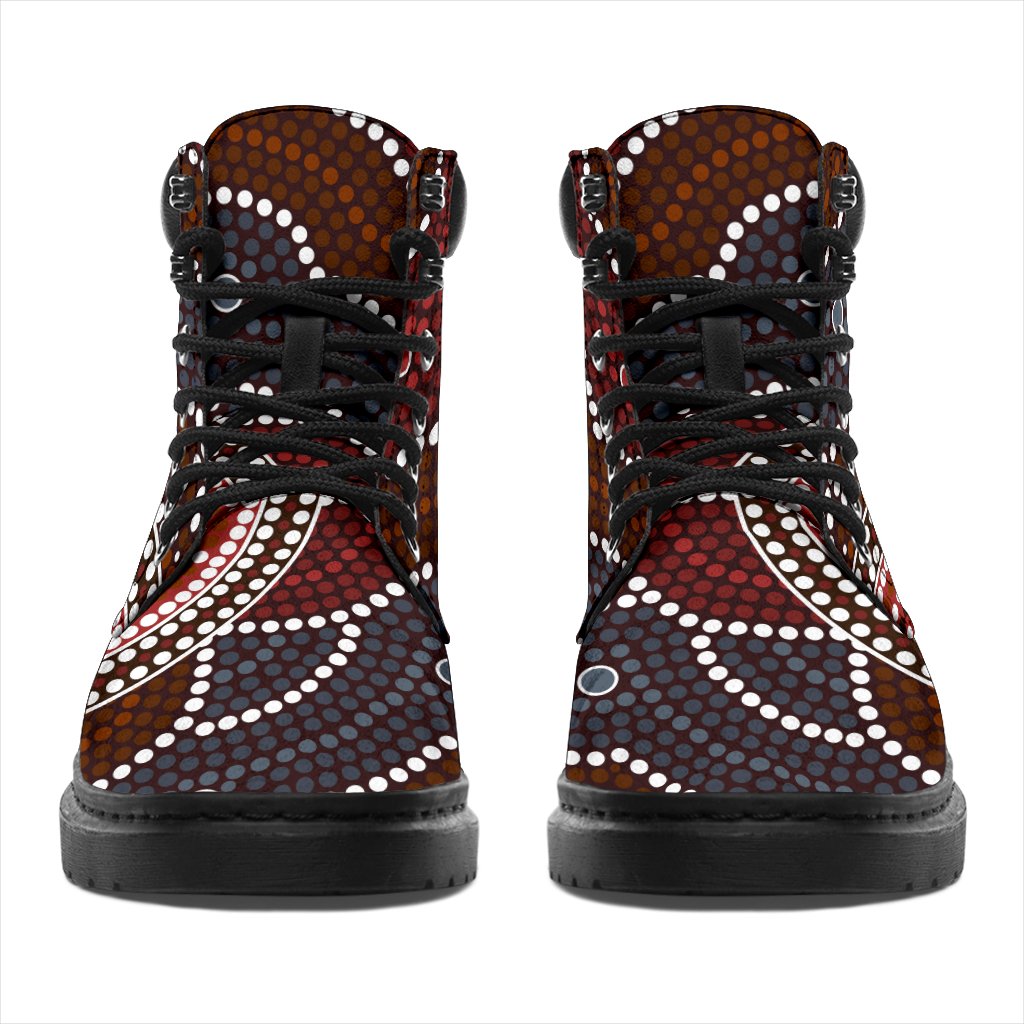 aboriginal-boots-circle-dot-painting-all-season-ver03