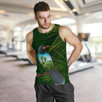 huia-bird-new-zealand-mens-tank-top