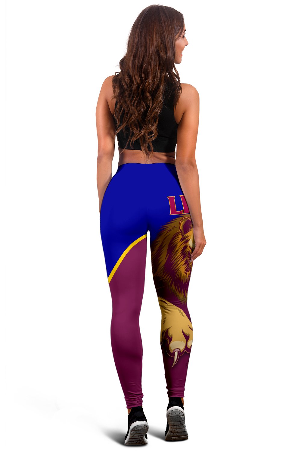 brisbane-womens-leggings-lions-three-stripes