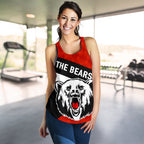 North Sydney Women Racerback Tank The Bears Sporty Style - Vibe Hoodie