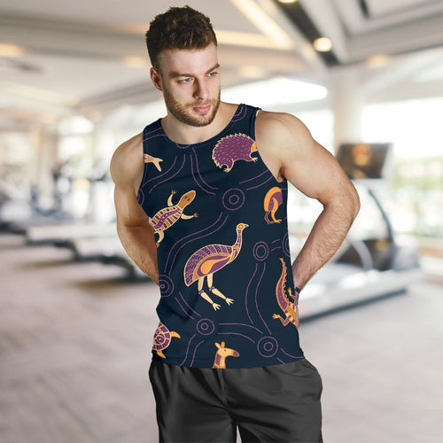 mens-tank-top-indigenous-animals-patterns