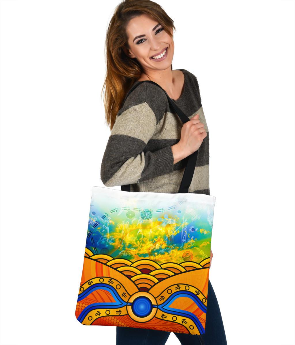 aboriginal-tote-bags-australia-kangaroo-sky