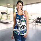 Bulldogs Anzac Day Women Racerback Tank Mix Indigenous - Vibe Hoodie