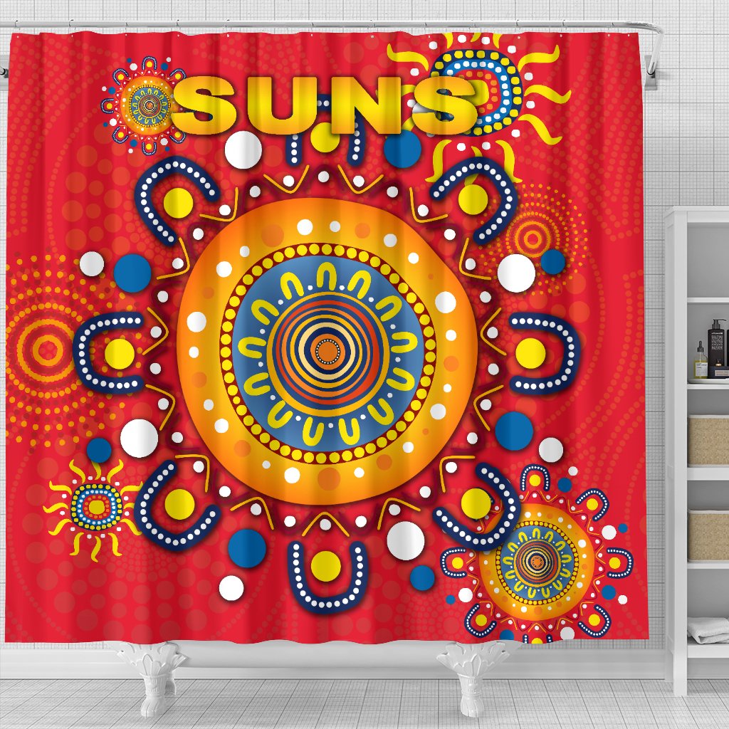 gold-coast-shower-curtain-suns-indigenous
