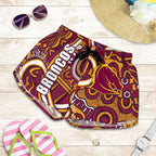 Broncos Rugby Women's Shorts Indigenous - Vibe Hoodie
