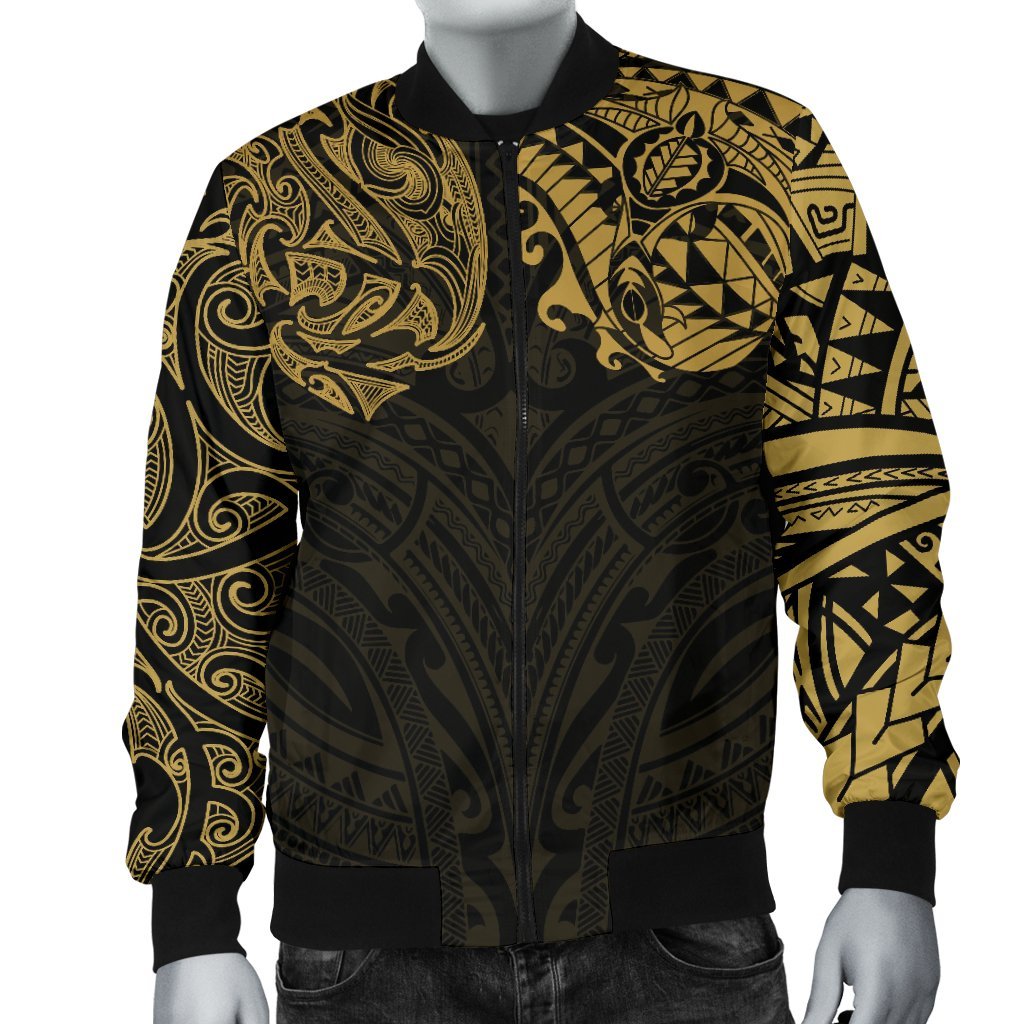 new-zealand-mens-bomber-jacket-maori-polynesian-tattoo-gold