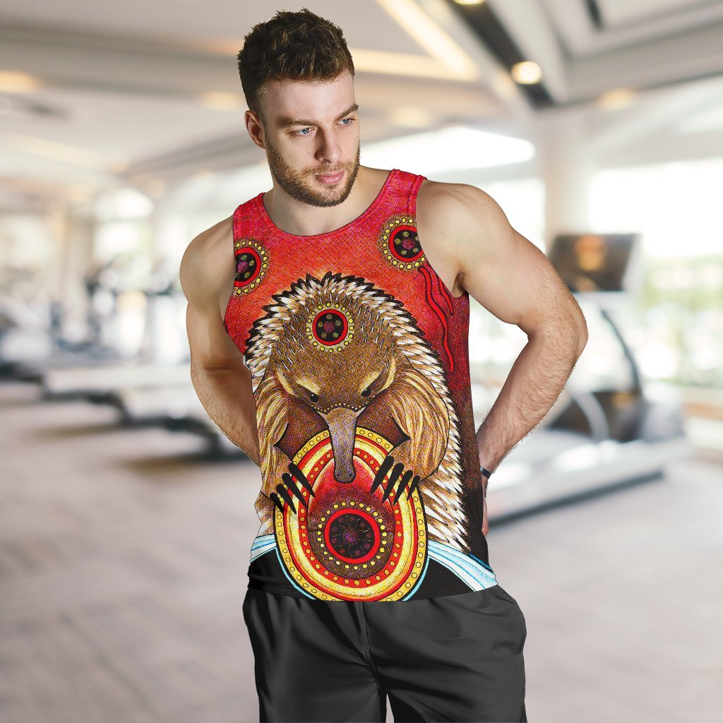 mens-tank-top-australian-echidna