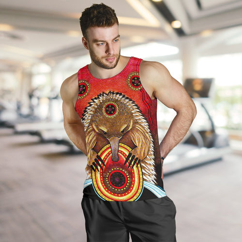 mens-tank-top-australian-echidna
