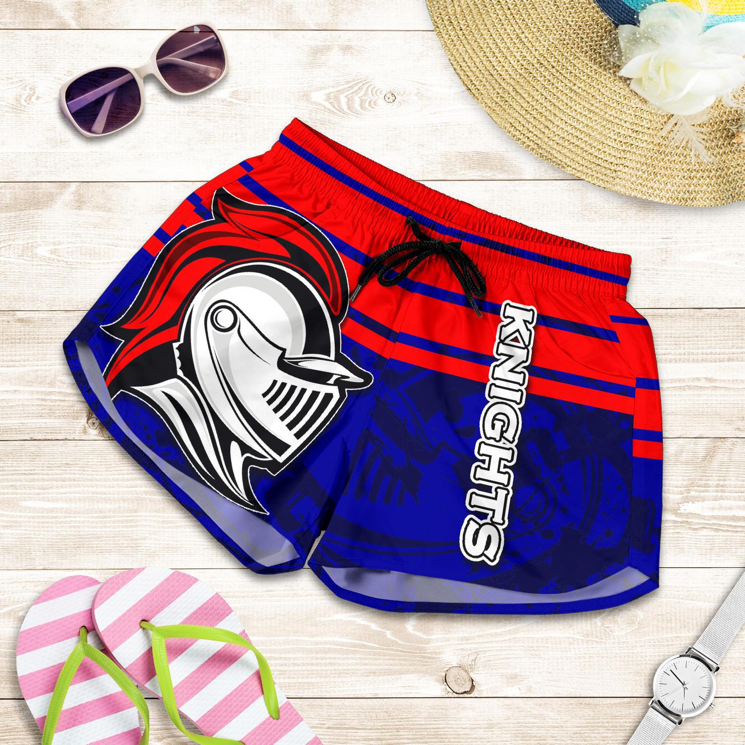 Knights All Over Print Women's Shorts - Vibe Hoodie