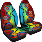 aboriginal-car-seat-covers-indigenous-art-color-circle-patterns-blue-dream