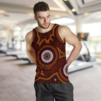 aboriginal-mens-tank-top-aboriginal-human-dot-painting-art