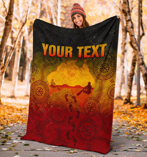 custom-aboriginal-premium-blanket-australian-map-with-indigenous-color