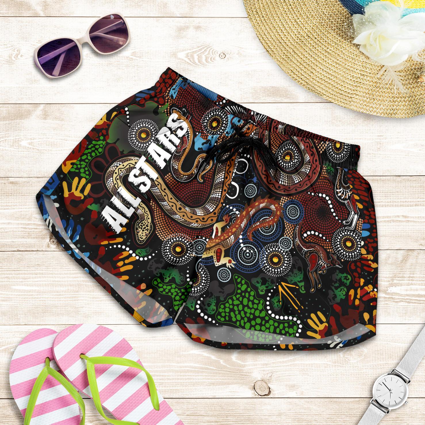 Australia Indigenous Women's Shorts All Stars - Vibe Hoodie