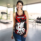 Dragons Women's Racerback Tank St. George Aboriginal - Vibe Hoodie