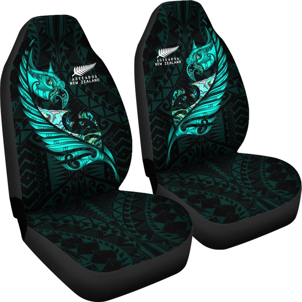 new-zealand-car-seat-cover-manaia-paua-fern-wing-turquoise