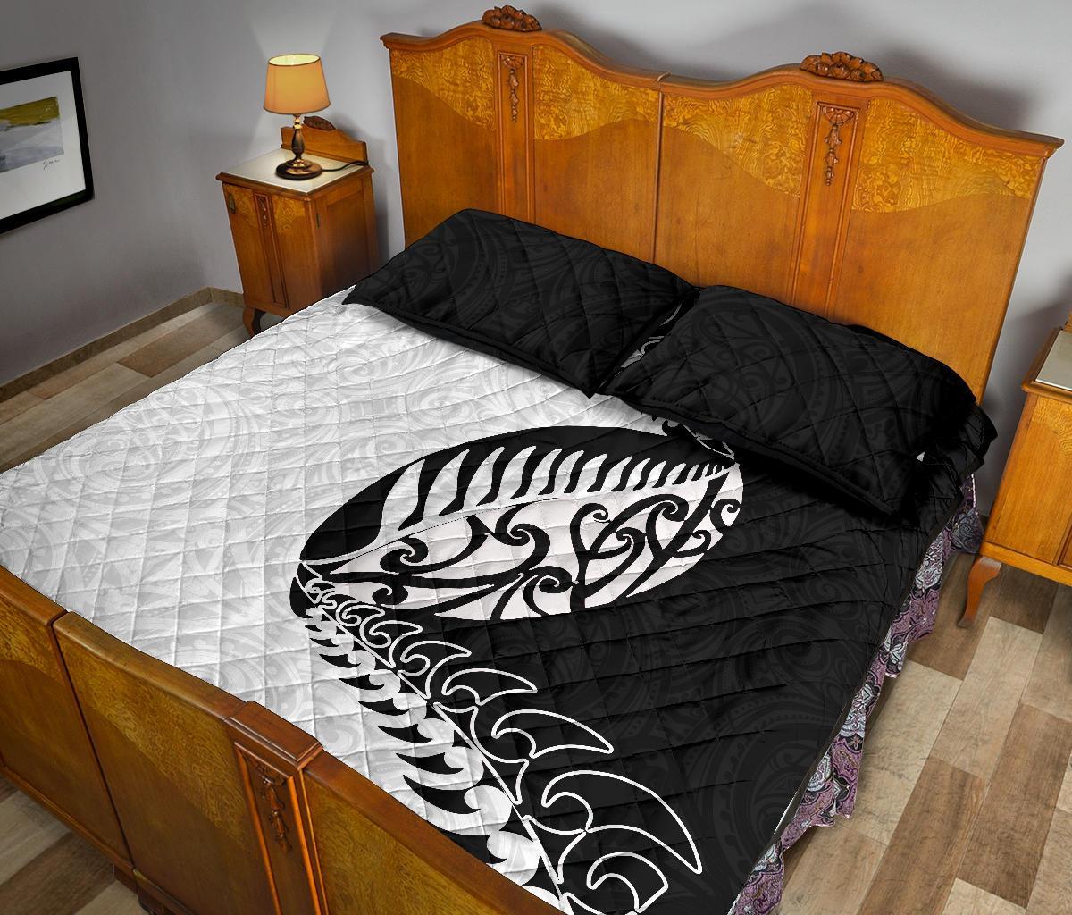 aotearoa-rugby-fern-quilt-bed-set-white
