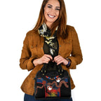 Aboriginal Shoulder Handbag, Australian Boomerang and Snake Indigenous Art Ver02 - Vibe Hoodie