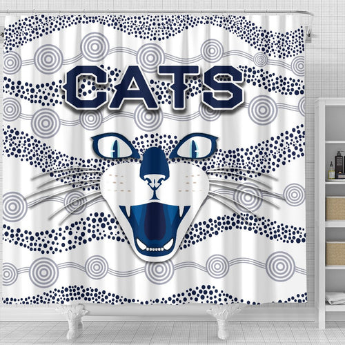geelong-shower-curtain-cats-indigenous-white