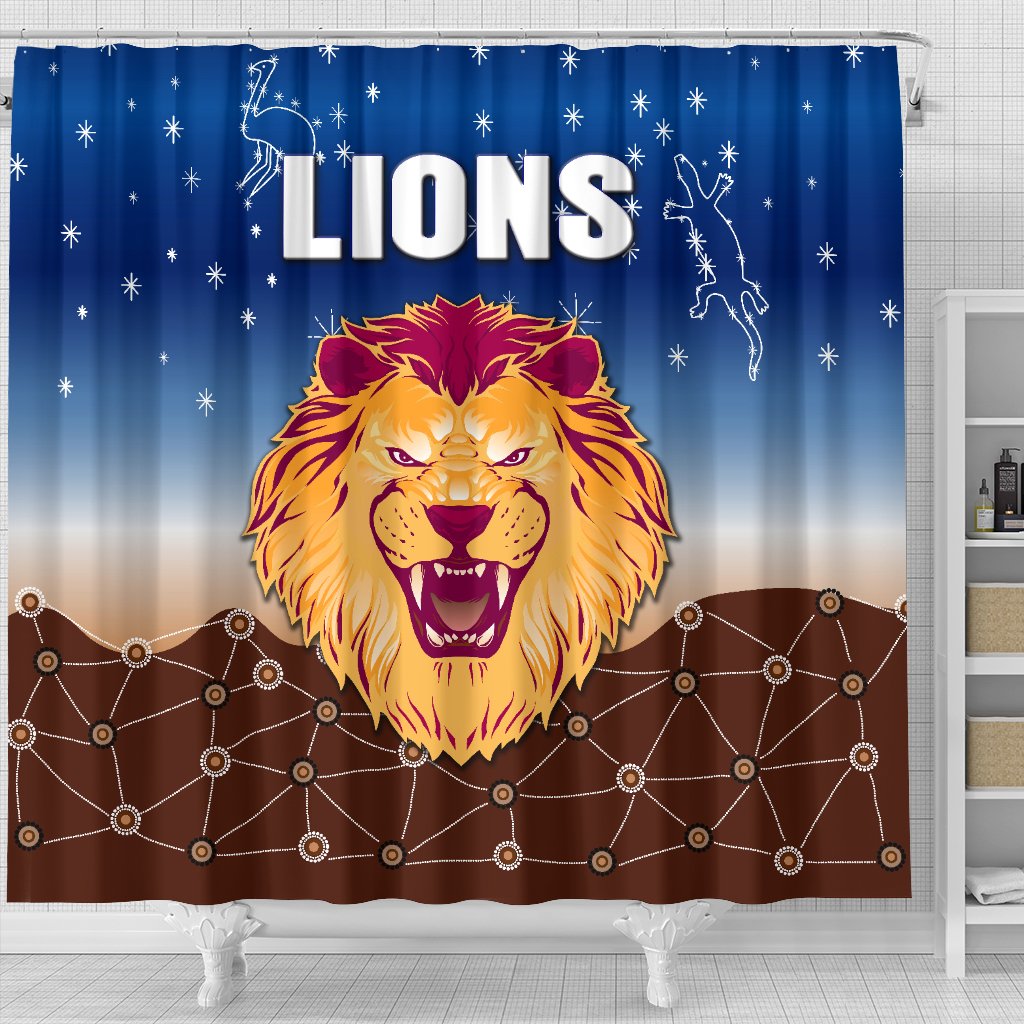 brisbane-lions-shower-curtain-simple-indigenous