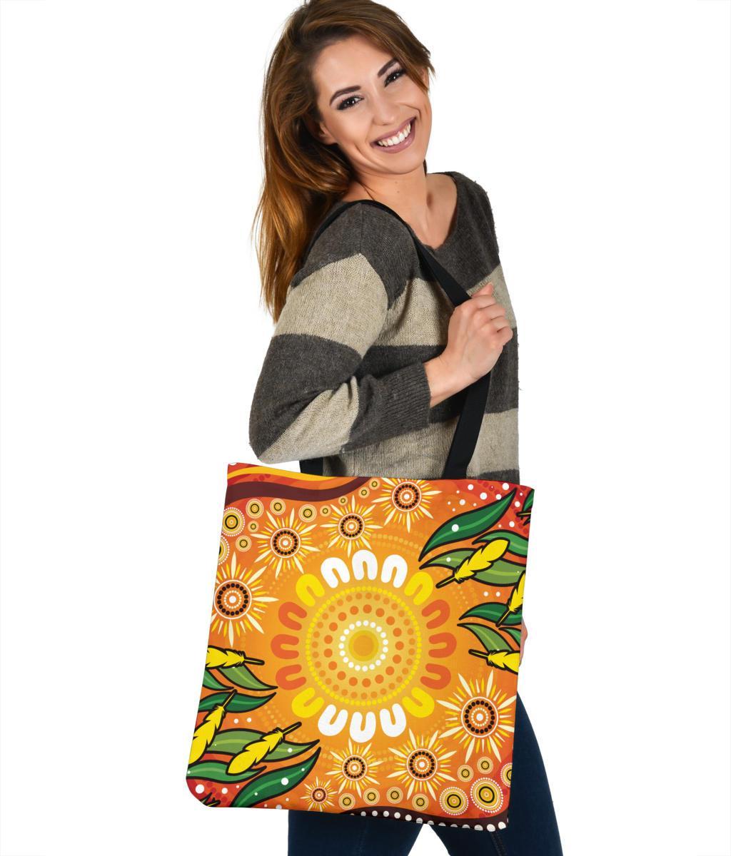 tote-bag-indigenous-circle-leaf-patterns